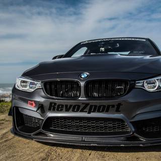Black BMW M4 wallpaper