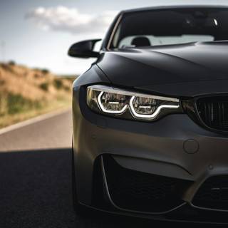 Black BMW M4 wallpaper
