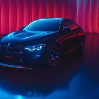 Black BMW M4 wallpaper