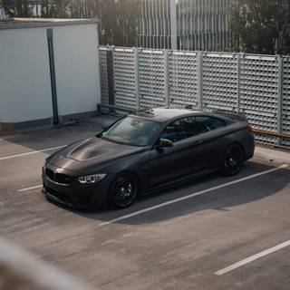 Black BMW M4 wallpaper