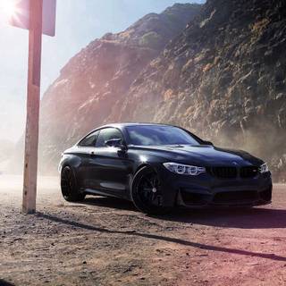 Black BMW M4 wallpaper