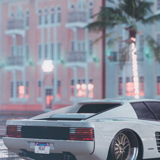 Ferrari Testarossa phone wallpaper