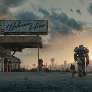 Fallout 4 logo wallpaper