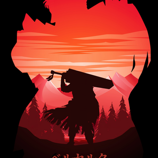 Berserk amoled mobile wallpaper