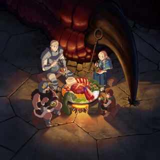 Dungeon Meshi desktop wallpaper