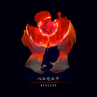 Berserk minimalist wallpaper