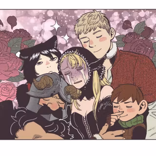 Dungeon Meshi desktop wallpaper