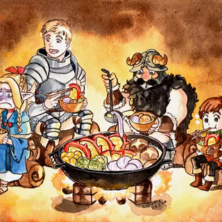 Dungeon Meshi desktop wallpaper