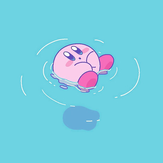 Blue Kirby wallpaper