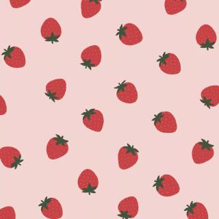 Strawberries 4k iPhone aesthetic wallpaper