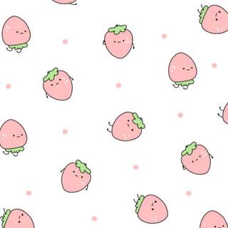 Strawberries 4k iPhone aesthetic wallpaper