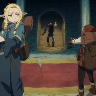 Dungeon Meshi desktop wallpaper