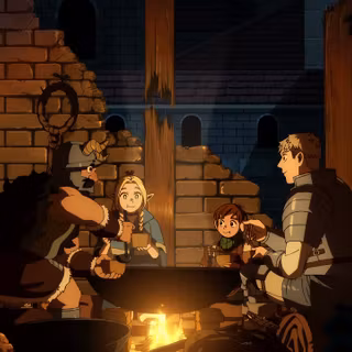 Dungeon Meshi desktop wallpaper