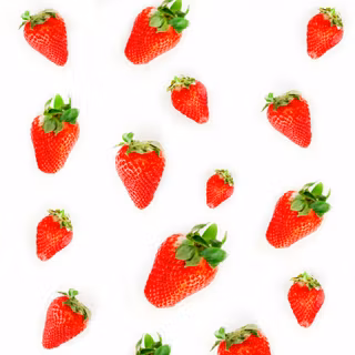 Strawberries 4k iPhone aesthetic wallpaper
