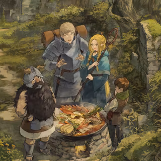 Dungeon Meshi desktop wallpaper