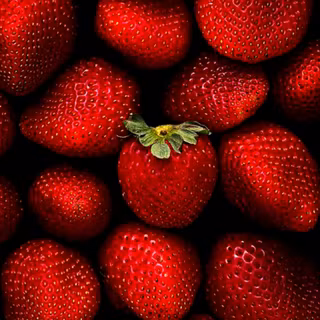 Strawberries 4k iPhone aesthetic wallpaper