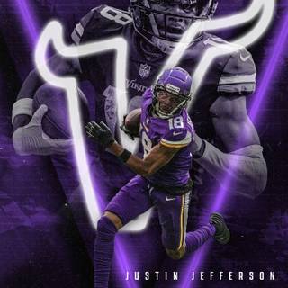 Justin Jefferson NFL wallpaper