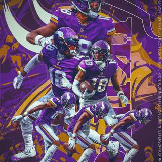 Justin Jefferson NFL wallpaper