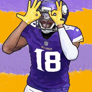 Justin Jefferson NFL wallpaper