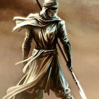 Warrior monk wallpaper