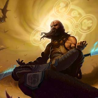 Warrior monk wallpaper