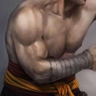 Warrior monk wallpaper