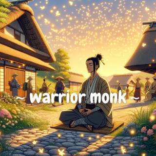 Warrior monk wallpaper