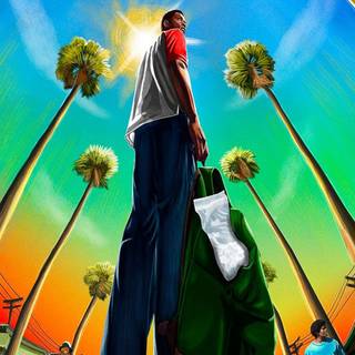 Snowfall show wallpaper