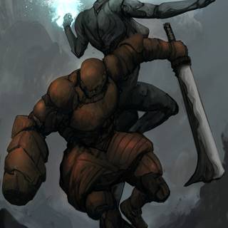 Warrior monk wallpaper