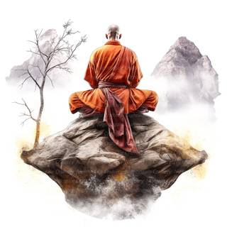 Warrior monk wallpaper