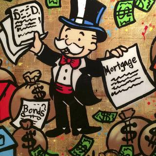 Mr Monopoly wallpaper