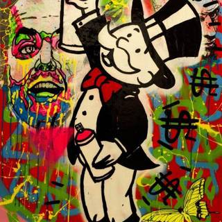 Mr Monopoly wallpaper