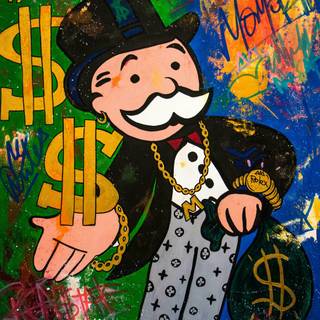 Mr Monopoly wallpaper