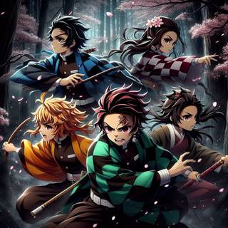 Demon Slayer villain wallpaper