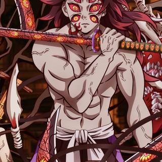 Demon Slayer villain wallpaper