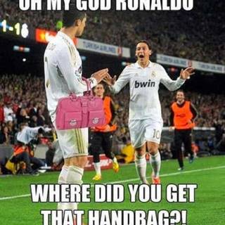 Ronaldo funny wallpaper
