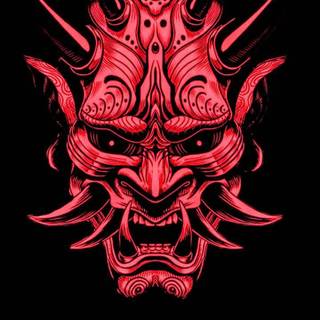 Red Oni wallpaper