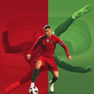 Ronaldo funny wallpaper