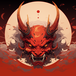 Red Oni wallpaper