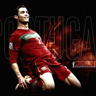 Ronaldo funny wallpaper