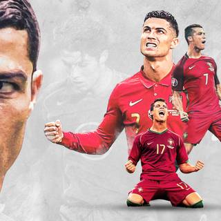 Ronaldo funny wallpaper
