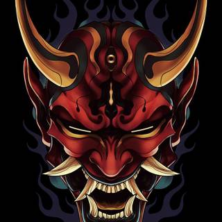 Red Oni wallpaper