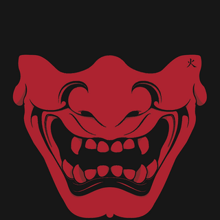Red Oni wallpaper