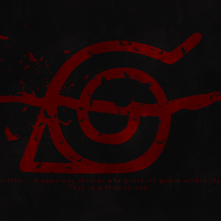 Leaf Village logo wallpaper