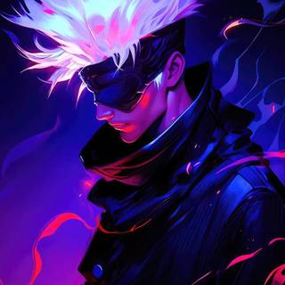 Gojo Satoru phone 4k wallpaper