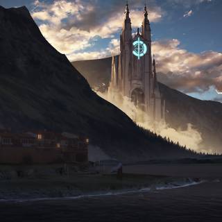 Anime scenery PC 4k wallpaper