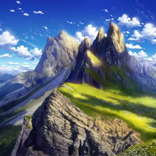 Anime scenery PC 4k wallpaper