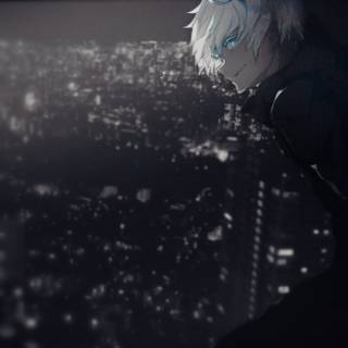 Anime white 4k PC wallpaper