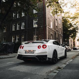 GTR R35 4k mobile wallpaper