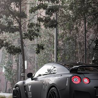GTR R35 4k mobile wallpaper